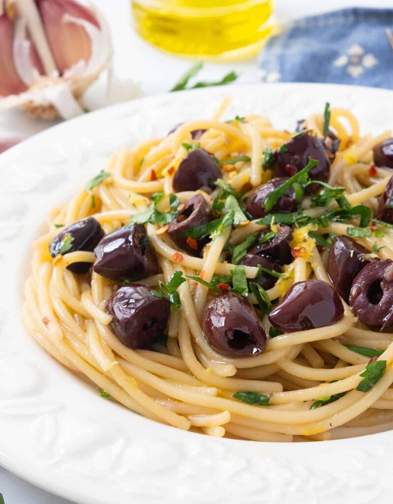 Pasta with olives {VIDEO} – The clever meal