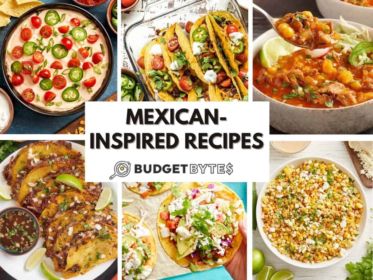 19 Mexican-Inspired Recipes – Budget Bytes
