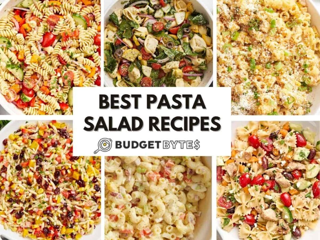 Best Pasta Salad Recipes – Budget Bytes