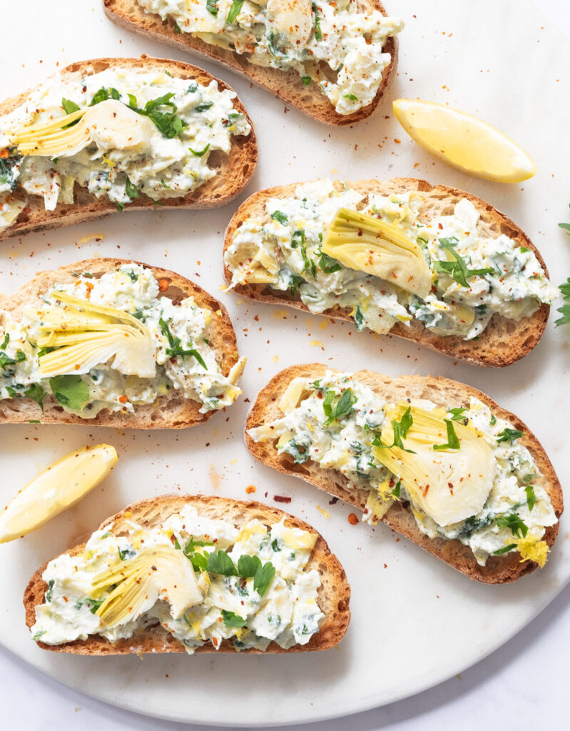 Artichoke Bruschetta – The smart meal