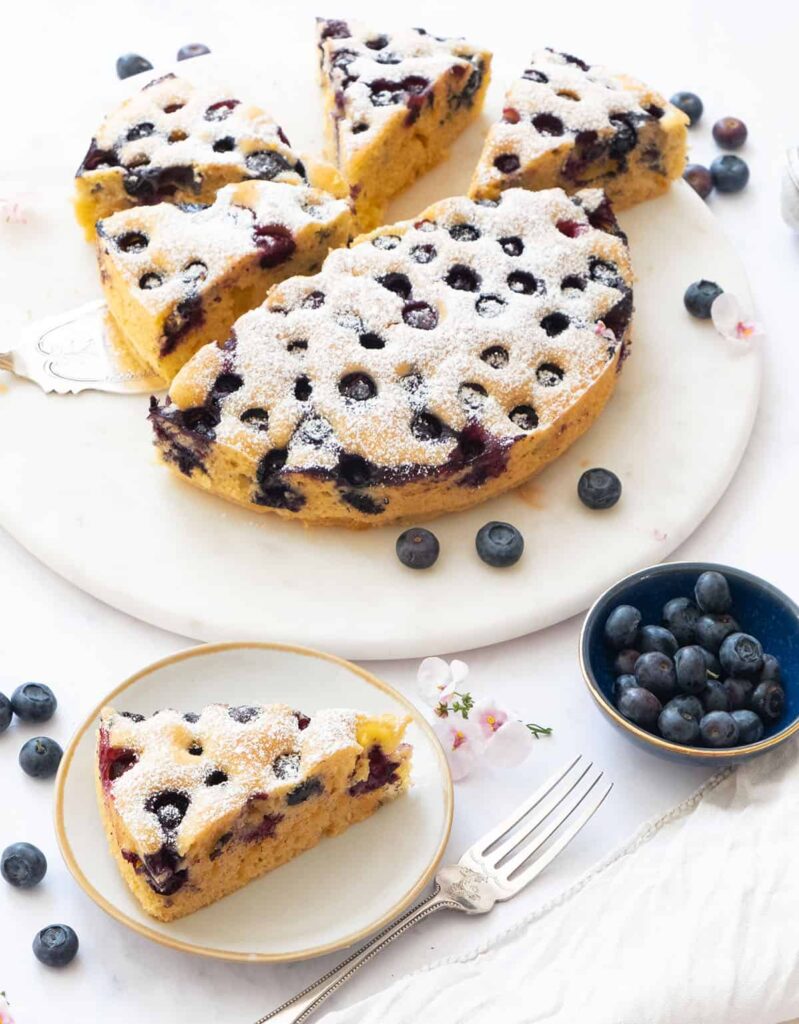 Ricotta Blueberry Cake – The Smart Food