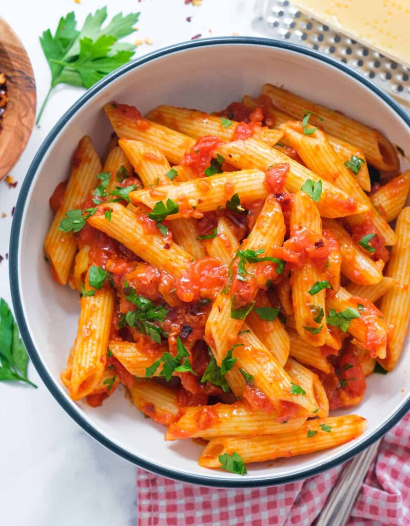 Penne all’Arrabbiata – quick and easy!