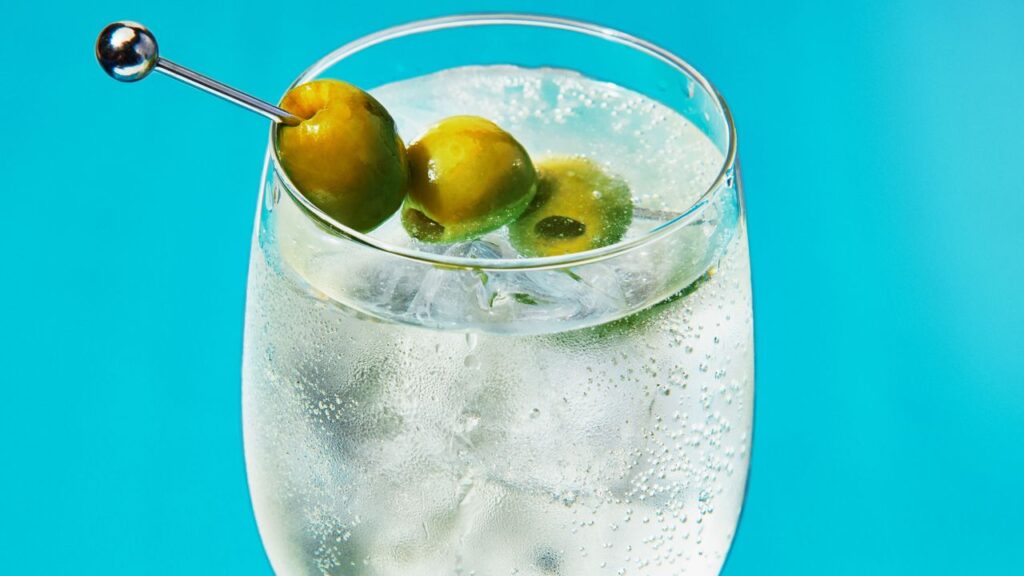 Dirty Martini Spritz Recipe | Epic