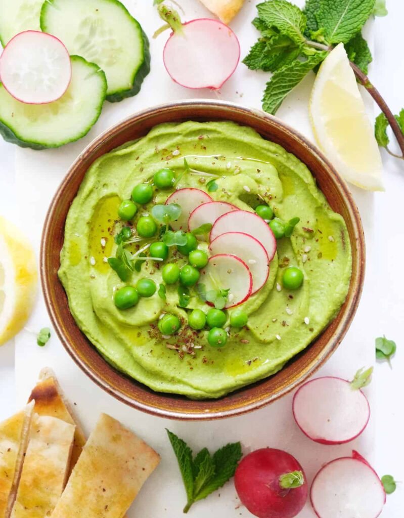 Green Pea Hummus – The clever meal