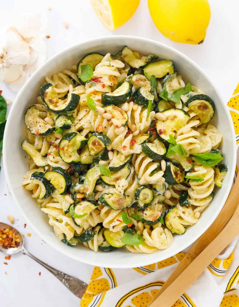 Zucchini Pasta Salad – The clever meal