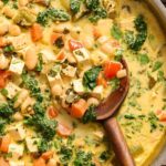 Coconut Curry Beans and Greens