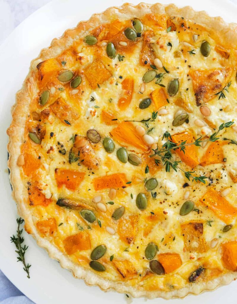 Pumpkin Quiche – The clever meal
